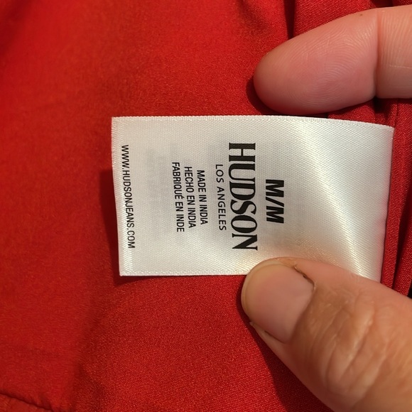 Hudson Soft Red Leather Jacket - Picture 3 of 6